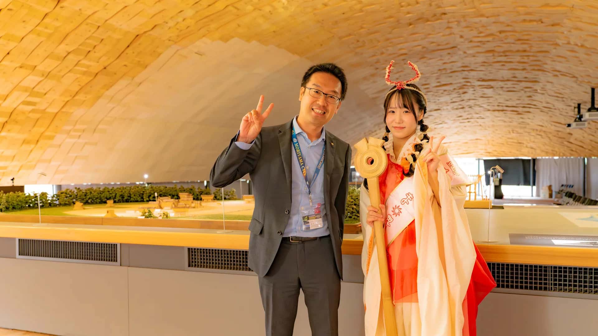 観光PRの様子