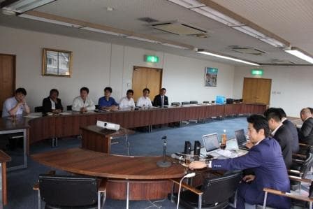 日本YEG会長が守山を訪問