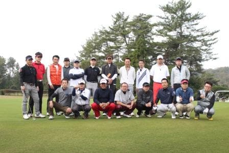 ゴルフコンペ開催