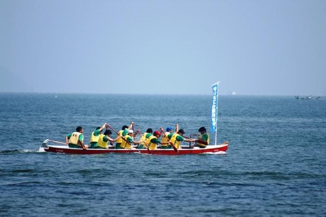 ドラゴンカヌー大会に参加